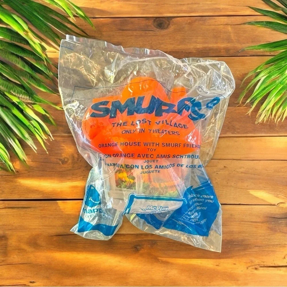 NEW 2017 McDonald’s Smurfs: The Lost Village Happy Meal Toy – Orange House